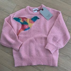 Zara pink kids sweater